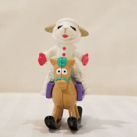 '94 Shari Lewis Lamb Chop Diecast rocking horse - Picture 3 of 7